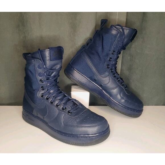 Nike SF AF1 857872-400 Air Force 1 Sneaker Boot Binary Blue US Women's 7.5 - Picture 2 of 12